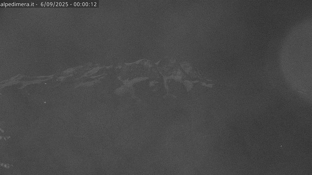 time-lapse frame, Alpe di Mera - Panorama Monte Rosa webcam