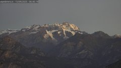 view from Alpe di Mera - Panorama Monte Rosa on 2025-09-15
