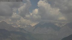 view from Alpe di Mera - Panorama Monte Rosa on 2026-04-18