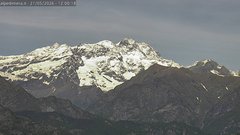 view from Alpe di Mera - Panorama Monte Rosa on 2026-05-21