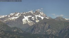 view from Alpe di Mera - Panorama Monte Rosa on 2026-06-15