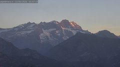 view from Alpe di Mera - Panorama Monte Rosa on 2026-06-22