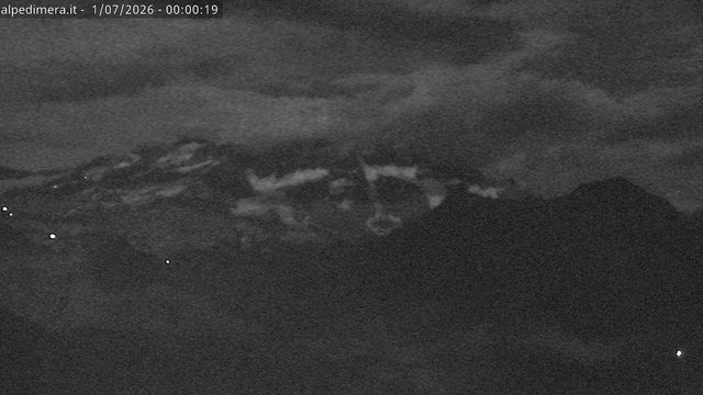 time-lapse frame, Alpe di Mera - Panorama Monte Rosa webcam