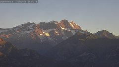view from Alpe di Mera - Panorama Monte Rosa on 2026-07-02