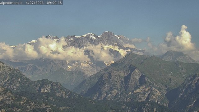 time-lapse frame, Alpe di Mera - Panorama Monte Rosa webcam