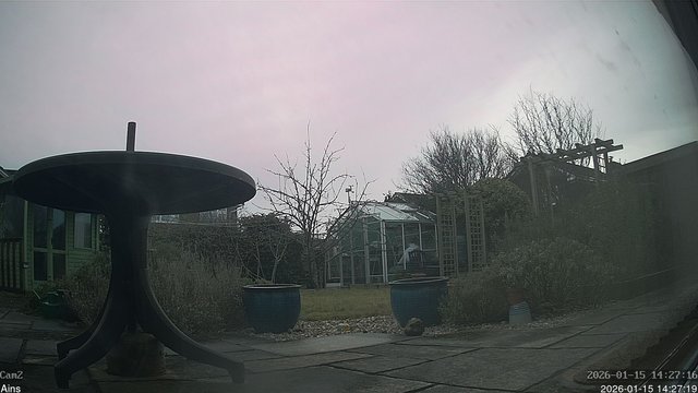 time-lapse frame, Evening sky webcam