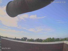 view from University Place Apartments - South Weather on 2025-07-06