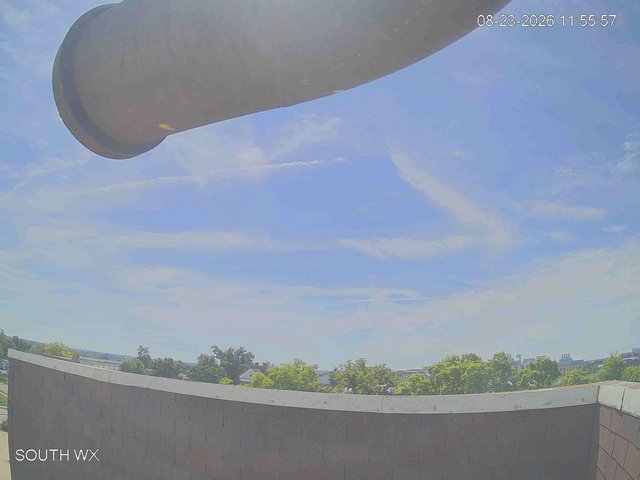 view from University Place Apartments - South Weather on 2026-08-23