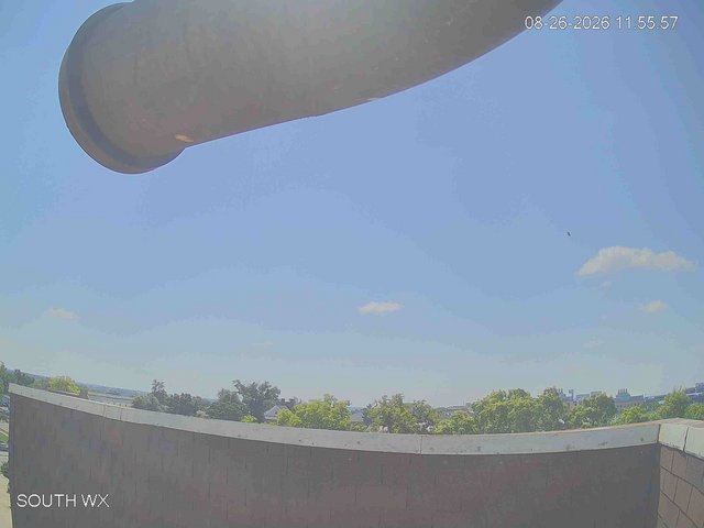 view from University Place Apartments - South Weather on 2026-08-26