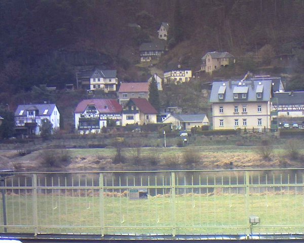 time-lapse frame, Webcam in Bad Schandau, Krippen & Postelwitz webcam