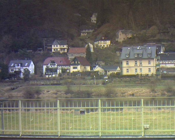 time-lapse frame, Webcam in Bad Schandau, Krippen & Postelwitz webcam