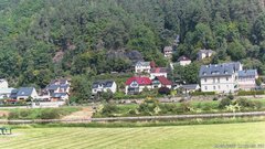view from Webcam in Bad Schandau, Krippen & Postelwitz on 2025-08-15