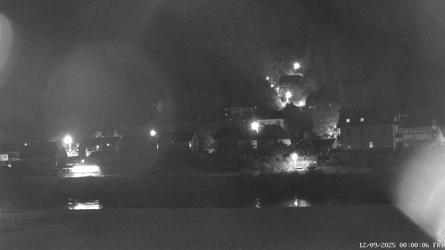 time-lapse frame, Webcam in Bad Schandau, Krippen & Postelwitz webcam