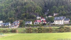 view from Webcam in Bad Schandau, Krippen & Postelwitz on 2025-09-13