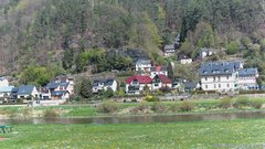 view from Webcam in Bad Schandau, Krippen & Postelwitz on 2026-04-25