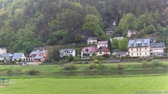 view from Webcam in Bad Schandau, Krippen & Postelwitz on 2026-05-07