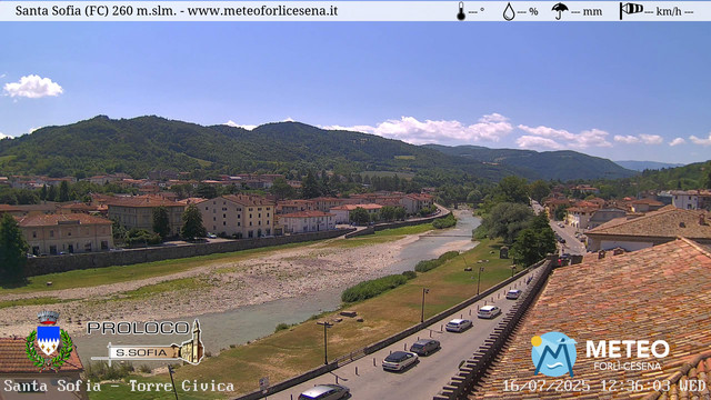 time-lapse frame, Santa Sofia - Torre Civica webcam