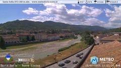 view from Santa Sofia - Torre Civica on 2025-07-21