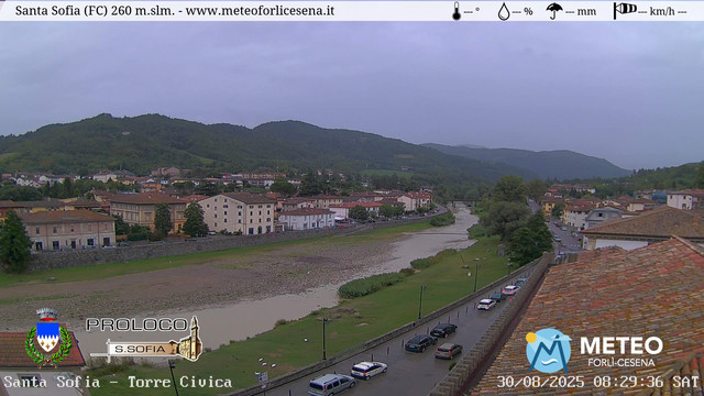 time-lapse frame, Santa Sofia - Torre Civica webcam