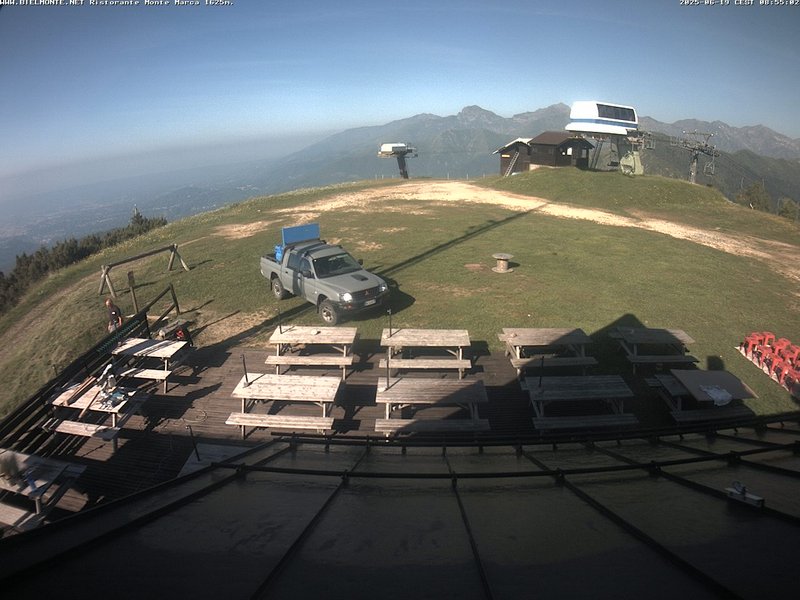 time-lapse frame, Bielmonte Monte Marca ovest webcam