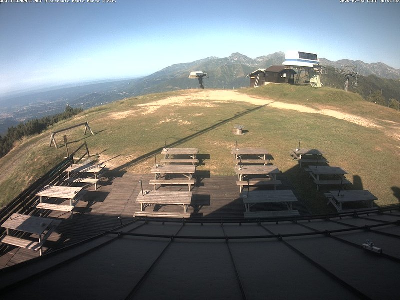 time-lapse frame, Bielmonte Monte Marca ovest webcam
