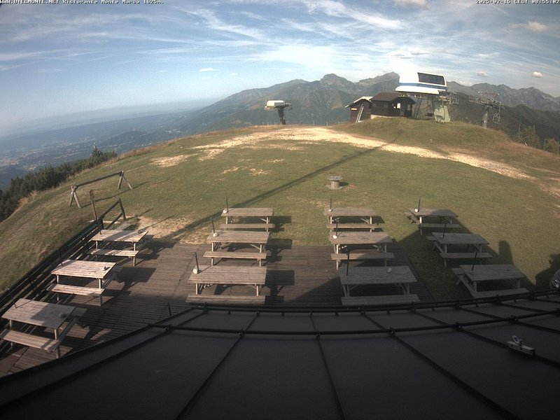 time-lapse frame, Bielmonte Monte Marca ovest webcam