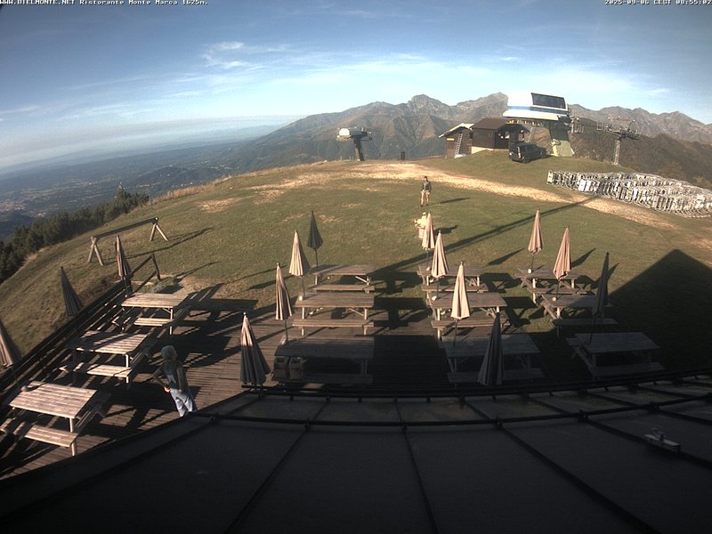 time-lapse frame, Bielmonte Monte Marca ovest webcam