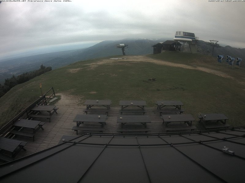 time-lapse frame, Bielmonte Monte Marca ovest webcam