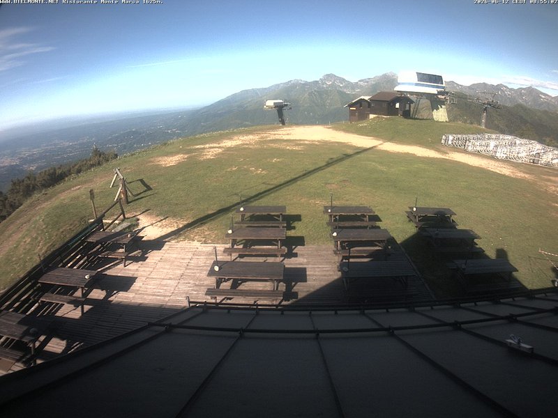 time-lapse frame, Bielmonte Monte Marca ovest webcam