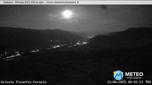 time-lapse frame, Galeata webcam