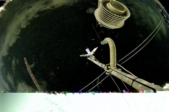 time-lapse frame, Oss. Met. di Gabicce Mare  Puntamento Zenith webcam