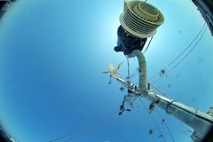 view from Oss. Met. di Gabicce Mare  Puntamento Zenith on 2026-04-17