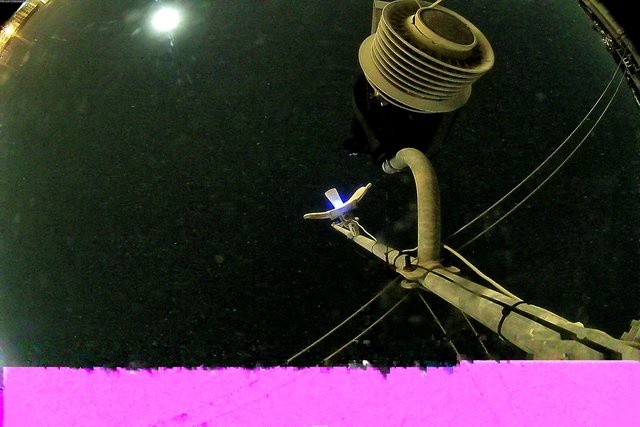 time-lapse frame, Oss. Met. di Gabicce Mare  Puntamento Zenith webcam