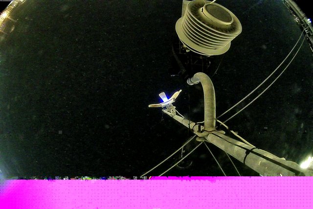 time-lapse frame, Oss. Met. di Gabicce Mare  Puntamento Zenith webcam