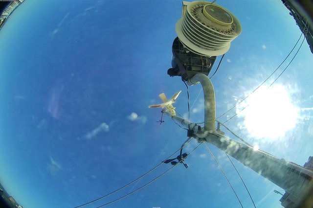 time-lapse frame, Oss. Met. di Gabicce Mare  Puntamento Zenith webcam