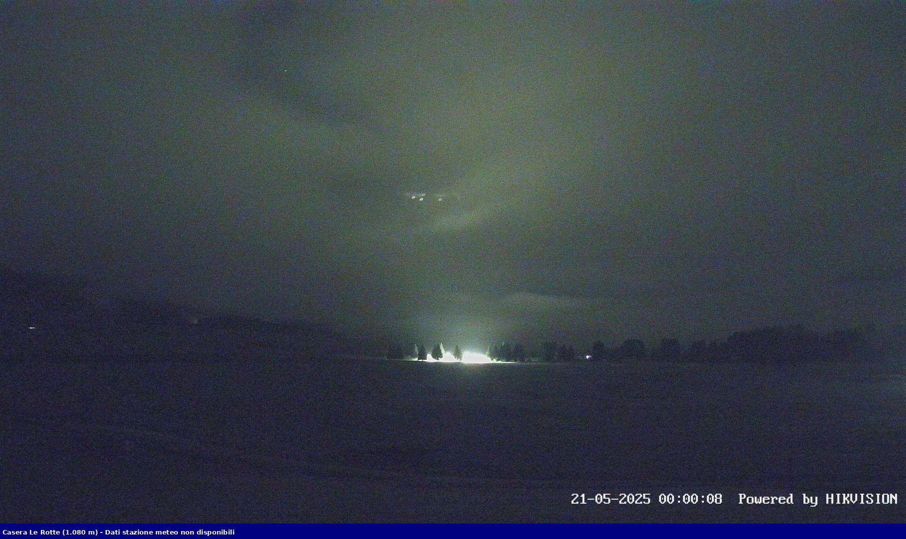 time-lapse frame, Pian Cansiglio - Casera Le Rotte webcam