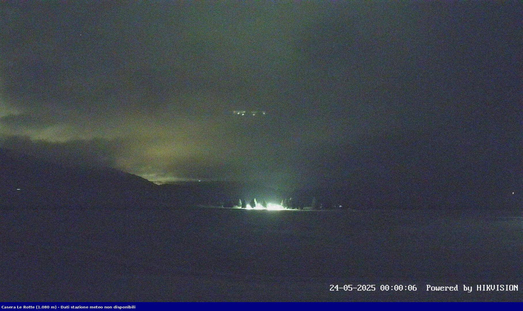 time-lapse frame, Pian Cansiglio - Casera Le Rotte webcam