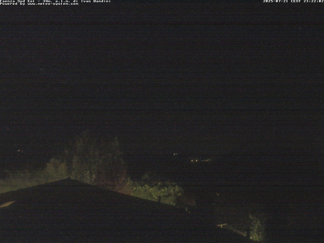 time-lapse frame, Faenza Sud-Est webcam