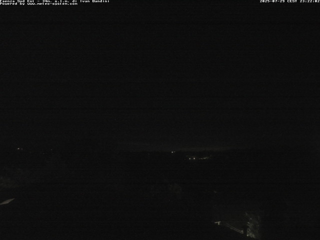 time-lapse frame, Faenza Sud-Est webcam