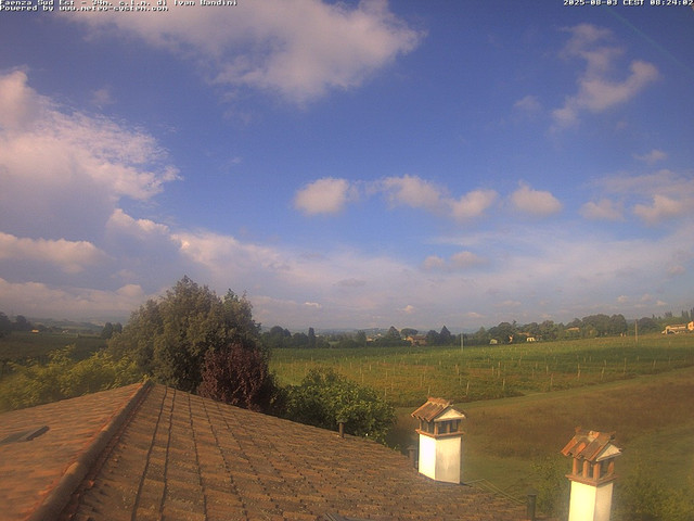 time-lapse frame, Faenza Sud-Est webcam