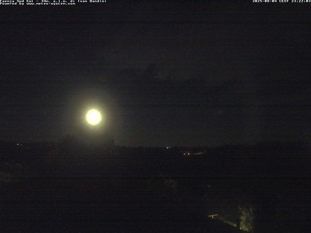 time-lapse frame, Faenza Sud-Est webcam