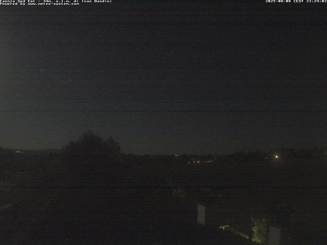 time-lapse frame, Faenza Sud-Est webcam