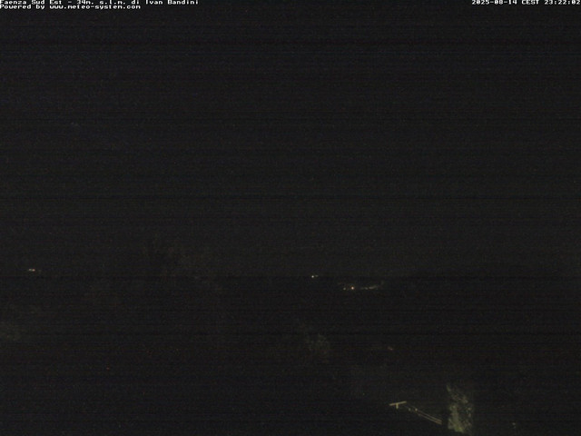 time-lapse frame, Faenza Sud-Est webcam