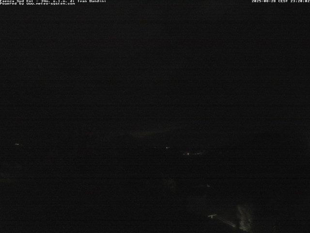 time-lapse frame, Faenza Sud-Est webcam