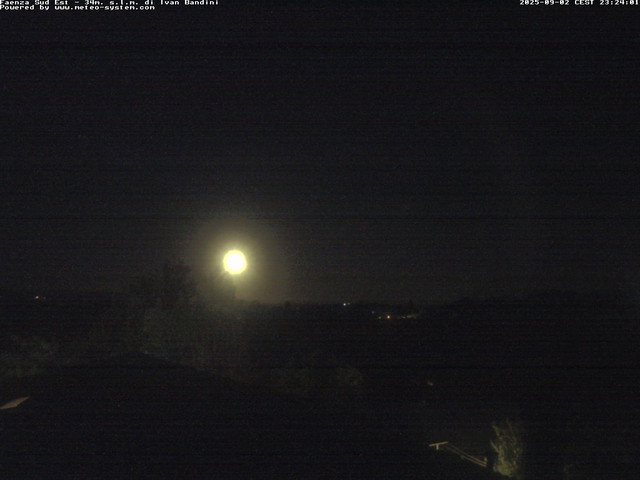 time-lapse frame, Faenza Sud-Est webcam