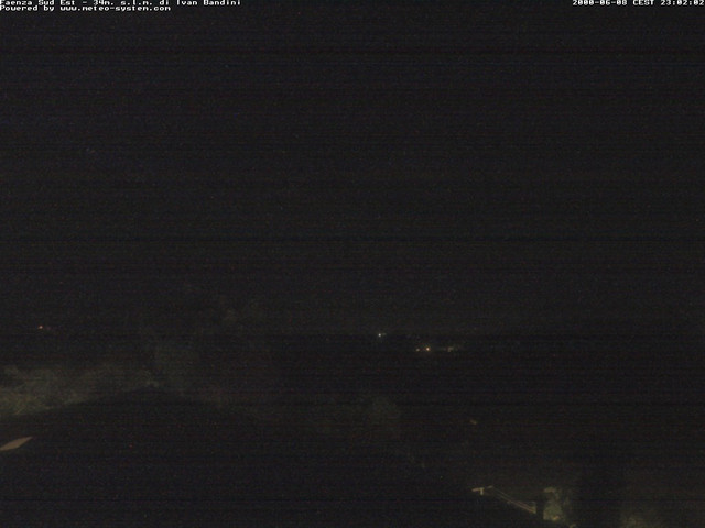 time-lapse frame, Faenza Sud-Est webcam