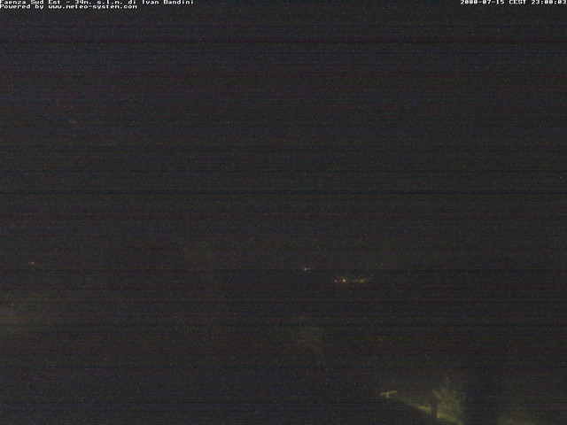 time-lapse frame, Faenza Sud-Est webcam