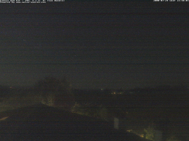 time-lapse frame, Faenza Sud-Est webcam