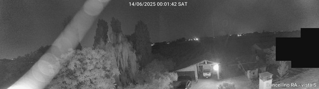 time-lapse frame, Boncellino Sud webcam