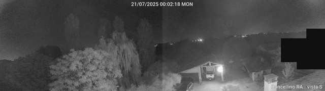 time-lapse frame, Boncellino Sud webcam